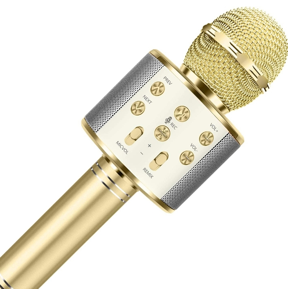Bluetooth Microphone for Kids Portable Wireless Karaoke Microphone